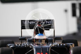 World © Octane Photographic Ltd. McLaren Honda MP4-31 – Fernando Alonso. Saturday 26th November 2016, F1 Abu Dhabi GP - Practice 3, Yas Marina circuit, Abu Dhabi. Digital Ref :