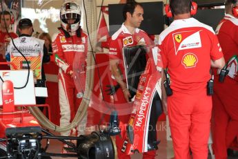 World © Octane Photographic Ltd. Scuderia Ferrari SF16-H – Sebastian Vettel. Saturday 26th November 2016, F1 Abu Dhabi GP - Practice 3, Yas Marina circuit, Abu Dhabi. Digital Ref :