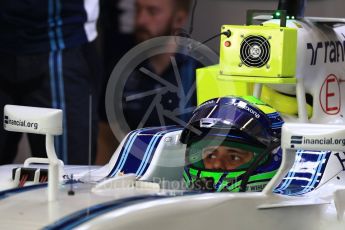 World © Octane Photographic Ltd. Williams Martini Racing, Williams Mercedes FW38 – Felipe Massa. Saturday 26th November 2016, F1 Abu Dhabi GP - Practice 3, Yas Marina circuit, Abu Dhabi. Digital Ref :