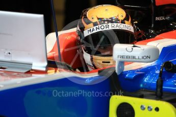 World © Octane Photographic Ltd. Manor Racing MRT05 - Pascal Wehrlein. Saturday 26th November 2016, F1 Abu Dhabi GP - Practice 3, Yas Marina circuit, Abu Dhabi. Digital Ref :