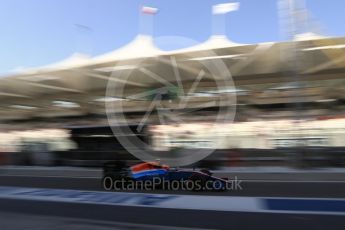 World © Octane Photographic Ltd. Manor Racing MRT05 – Esteban Ocon. Saturday 26th November 2016, F1 Abu Dhabi GP - Practice 3, Yas Marina circuit, Abu Dhabi. Digital Ref :