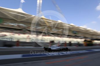World © Octane Photographic Ltd. Williams Martini Racing, Williams Mercedes FW38 – Valtteri Bottas. Saturday 26th November 2016, F1 Abu Dhabi GP - Practice 3, Yas Marina circuit, Abu Dhabi. Digital Ref :
