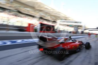 World © Octane Photographic Ltd. Scuderia Ferrari SF16-H – Kimi Raikkonen. Saturday 26th November 2016, F1 Abu Dhabi GP - Practice 3, Yas Marina circuit, Abu Dhabi. Digital Ref :