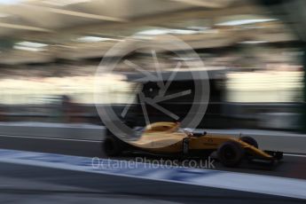 World © Octane Photographic Ltd. Renault Sport F1 Team RS16 - Kevin Magnussen. Saturday 26th November 2016, F1 Abu Dhabi GP - Practice 3, Yas Marina circuit, Abu Dhabi. Digital Ref :