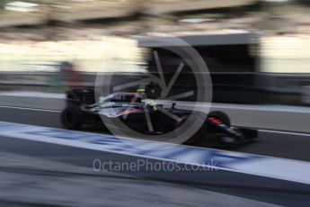 World © Octane Photographic Ltd. McLaren Honda MP4-31 – Jenson Button. Saturday 26th November 2016, F1 Abu Dhabi GP - Practice 3, Yas Marina circuit, Abu Dhabi. Digital Ref :