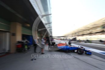 World © Octane Photographic Ltd. Manor Racing MRT05 - Pascal Wehrlein. Saturday 26th November 2016, F1 Abu Dhabi GP - Practice 3, Yas Marina circuit, Abu Dhabi. Digital Ref :