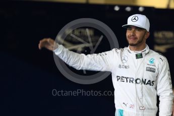 World © Octane Photographic Ltd. Mercedes AMG Petronas W07 Hybrid – Lewis Hamilton. Saturday 26th November 2016, F1 Abu Dhabi GP - Qualifying. Yas Marina circuit, Abu Dhabi. Digital Ref :