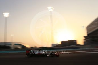 World © Octane Photographic Ltd. Haas F1 Team VF-16 – Romain Grosjean. Saturday 26th November 2016, F1 Abu Dhabi GP - Qualifying, Yas Marina circuit, Abu Dhabi. Digital Ref :