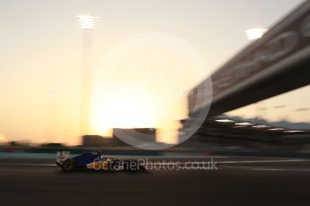 World © Octane Photographic Ltd. Sauber F1 Team C35 – Felipe Nasr. Saturday 26th November 2016, F1 Abu Dhabi GP - Qualifying, Yas Marina circuit, Abu Dhabi. Digital Ref :