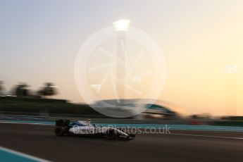 World © Octane Photographic Ltd. Williams Martini Racing, Williams Mercedes FW38 – Valtteri Bottas. Saturday 26th November 2016, F1 Abu Dhabi GP - Qualifying, Yas Marina circuit, Abu Dhabi. Digital Ref :