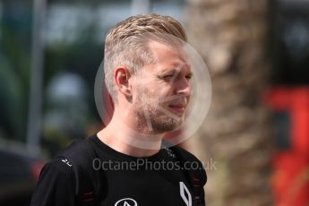 World © Octane Photographic Ltd. Renault Sport F1 Team - Kevin Magnussen. Saturday 26th November 2016, F1 Abu Dhabi GP - Paddock, Yas Marina circuit, Abu Dhabi. Digital Ref : 1764LB1D0009