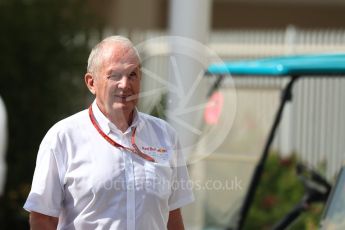 World © Octane Photographic Ltd. Helmut Marko - advisor to the Red Bull Racing. Saturday 26th November 2016, F1 Abu Dhabi GP - Paddock, Yas Marina circuit, Abu Dhabi. Digital Ref : 1764LB1D9650