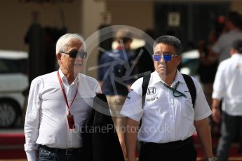 World © Octane Photographic Ltd. McLaren Honda. Saturday 26th November 2016, F1 Abu Dhabi GP - Paddock, Yas Marina circuit, Abu Dhabi. Digital Ref : 1764LB1D9819
