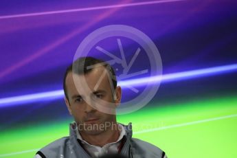 World © Octane Photographic Ltd. F1 GP FIA Personnel Press Conference, Yas Marina circuit, Abu Dhabi. Friday 25th November 2016. Stephen Fitzpatrick – owner of Manor Racing. Digital Ref :