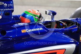 World © Octane Photographic Ltd. Carlin - GP2/11 – Sergio Canamasas. Saturday 26th November 2016, GP2 Race 1, Yas Marina Circuit, Abu Dhabi. Digital Ref :