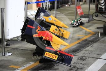 World © Octane Photographic Ltd. Prema Racing - GP2/11 nose cones – Pierre Gasly and Antonia Giovinazzi. Saturday 26th November 2016, GP2 Race 1, Yas Marina Circuit, Abu Dhabi. Digital Ref :