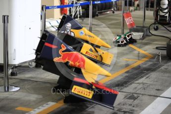 World © Octane Photographic Ltd. Prema Racing - GP2/11 nose cones – Pierre Gasly and Antonia Giovinazzi. Saturday 26th November 2016, GP2 Race 1, Yas Marina Circuit, Abu Dhabi. Digital Ref :