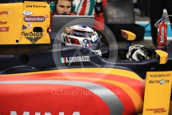 World © Octane Photographic Ltd. Prema Racing - GP2/11 – Antonia Giovinazzi. Saturday 26th November 2016, GP2 Race 1, Yas Marina Circuit, Abu Dhabi. Digital Ref :