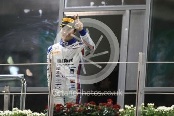 World © Octane Photographic Ltd. ART Grand Prix - GP2/11 – Nobuharu Matsushita. Saturday 26th November 2016, GP2 Race 1, Yas Marina Circuit, Abu Dhabi. Digital Ref :