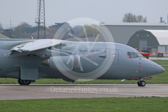 World © Octane Photographic Ltd. April 15th 2016 RAF Coningsby. BAe146 C3. Digital Ref :