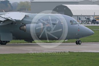 World © Octane Photographic Ltd. April 15th 2016 RAF Coningsby. BAe146 C3. Digital Ref :