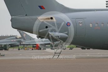 World © Octane Photographic Ltd. April 15th 2016 RAF Coningsby. BAe146 C3. Digital Ref :