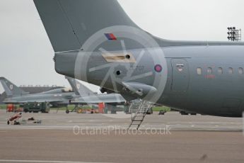 World © Octane Photographic Ltd. April 15th 2016 RAF Coningsby. BAe146 C3. Digital Ref :