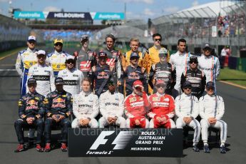 World © Octane Photographic Ltd.World © Octane Photographic Ltd. Sunday 20th March 2016, F1 Australian GP - Class of 2016, Melbourne, Albert Park, Australia. Digital Ref : 1529LB1D6129