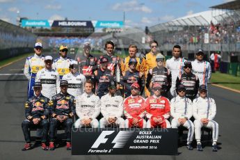 World © Octane Photographic Ltd. Sunday 20th March 2016, F1 Australian GP - Class of 2016, Melbourne, Albert Park, Australia. Digital Ref : 1529LB1D6181