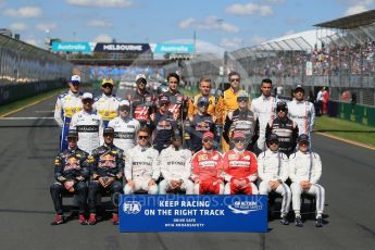 World © Octane Photographic Ltd. Sunday 20th March 2016, F1 Australian GP - Class of 2016, Melbourne, Albert Park, Australia. Digital Ref : 1529LB1D6217