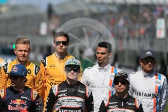 World © Octane Photographic Ltd. Sunday 20th March 2016, F1 Australian GP - Class of 2016, Melbourne, Albert Park, Australia. Digital Ref : 1529LB1D6240