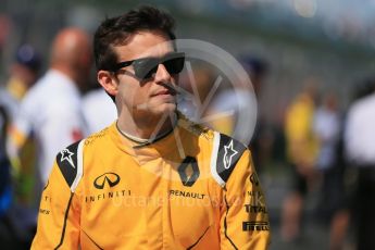 World © Octane Photographic Ltd. Renault Sport F1 Team – Jolyon Palmer. Sunday 20th March 2016, F1 Australian GP - Drivers Parade, Melbourne, Albert Park, Australia. Digital Ref : 1523LB1D6336