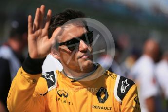 World © Octane Photographic Ltd. Renault Sport F1 Team – Jolyon Palmer. Sunday 20th March 2016, F1 Australian GP - Drivers Parade, Melbourne, Albert Park, Australia. Digital Ref : 1523LB1D6341