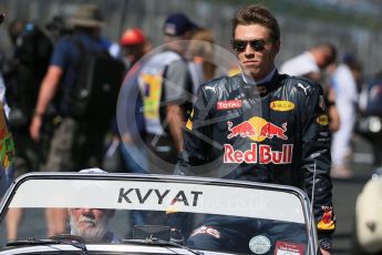 World © Octane Photographic Ltd. Red Bull Racing - Daniil Kvyat. Sunday 20th March 2016, F1 Australian GP - Drivers Parade, Melbourne, Albert Park, Australia. Digital Ref : 1523LB1D6424