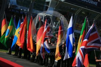 World © Octane Photographic Ltd. Sunday 20th March 2016, F1 Australian GP - Grid, Melbourne, Albert Park, Australia. Digital Ref : 1523LB1D6572