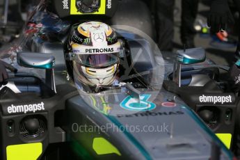 World © Octane Photographic Ltd. Mercedes AMG Petronas – Lewis Hamilton. Sunday 20th March 2016, F1 Australian GP - Grid, Melbourne, Albert Park, Australia. Digital Ref : 1523LB1D6725