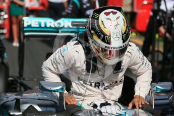 World © Octane Photographic Ltd. Mercedes AMG Petronas – Lewis Hamilton. Sunday 20th March 2016, F1 Australian GP - Grid, Melbourne, Albert Park, Australia. Digital Ref : 1523LB1D6762