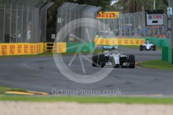 World © Octane Photographic Ltd. Mercedes AMG Petronas W07 Hybrid – Nico Rosberg. Friday 18th March 2016, F1 Australian GP Practice 1, Melbourne, Albert Park, Australia. Digital Ref : 1516LB1D1880