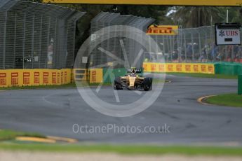 World © Octane Photographic Ltd. Renault Sport F1 Team RS16 – Jolyon Palmer. Friday 18th March 2016, F1 Australian GP Practice 1, Melbourne, Albert Park, Australia. Digital Ref : 1516LB1D1980