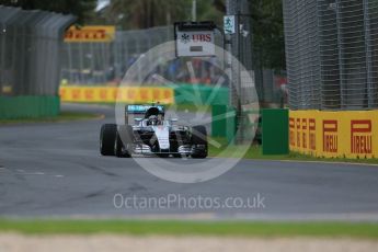 World © Octane Photographic Ltd. Mercedes AMG Petronas W07 Hybrid – Nico Rosberg. Friday 18th March 2016, F1 Australian GP Practice 1, Melbourne, Albert Park, Australia. Digital Ref : 1516LB1D2032