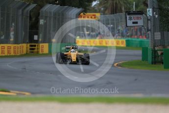 World © Octane Photographic Ltd. Renault Sport F1 Team RS16 - Kevin Magnussen.. Friday 18th March 2016, F1 Australian GP Practice 1, Melbourne, Albert Park, Australia. Digital Ref : 1516LB1D2043