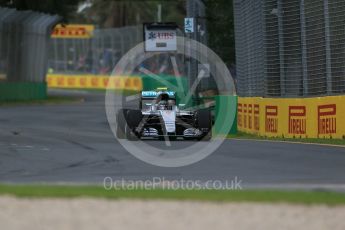 World © Octane Photographic Ltd. Mercedes AMG Petronas W07 Hybrid – Nico Rosberg. Friday 18th March 2016, F1 Australian GP Practice 1, Melbourne, Albert Park, Australia. Digital Ref : 1516LB1D2157