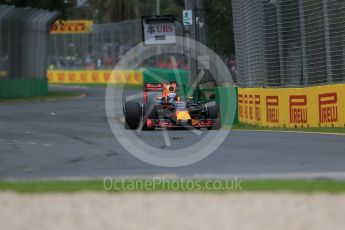 World © Octane Photographic Ltd. Red Bull Racing RB12 – Daniel Ricciardo. Friday 18th March 2016, F1 Australian GP Practice 1, Melbourne, Albert Park, Australia. Digital Ref : 1516LB1D2310