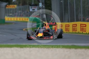 World © Octane Photographic Ltd. Red Bull Racing RB12 - Daniil Kvyat. Friday 18th March 2016, F1 Australian GP Practice 1, Melbourne, Albert Park, Australia. Digital Ref : 1516LB1D2340