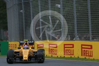 World © Octane Photographic Ltd. Renault Sport F1 Team RS16 – Jolyon Palmer. Friday 18th March 2016, F1 Australian GP Practice 1, Melbourne, Albert Park, Australia. Digital Ref : 1516LB1D2386