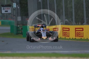 World © Octane Photographic Ltd. Scuderia Toro Rosso STR11 – Max Verstappen Friday 18th March 2016, F1 Australian GP Practice 1, Melbourne, Albert Park, Australia. Digital Ref : 1516LB1D2433