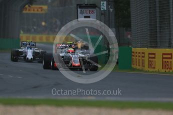 World © Octane Photographic Ltd. Haas F1 Team VF-16 - Esteban Gutierrez. Friday 18th March 2016, F1 Australian GP Practice 1, Melbourne, Albert Park, Australia. Digital Ref : 1516LB1D2480