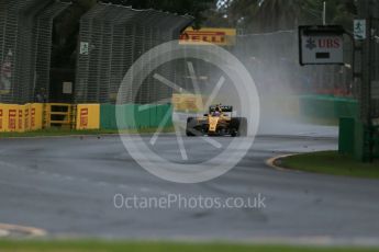 World © Octane Photographic Ltd. Renault Sport F1 Team RS16 – Jolyon Palmer. Friday 18th March 2016, F1 Australian GP Practice 1, Melbourne, Albert Park, Australia. Digital Ref : 1516LB1D2517