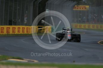 World © Octane Photographic Ltd. McLaren Honda MP4-31 – Jenson Button. Friday 18th March 2016, F1 Australian GP Practice 1, Melbourne, Albert Park, Australia. Digital Ref : 1516LB1D2560