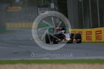 World © Octane Photographic Ltd. Scuderia Toro Rosso STR11 – Max Verstappen Friday 18th March 2016, F1 Australian GP Practice 1, Melbourne, Albert Park, Australia. Digital Ref : 1516LB1D2592